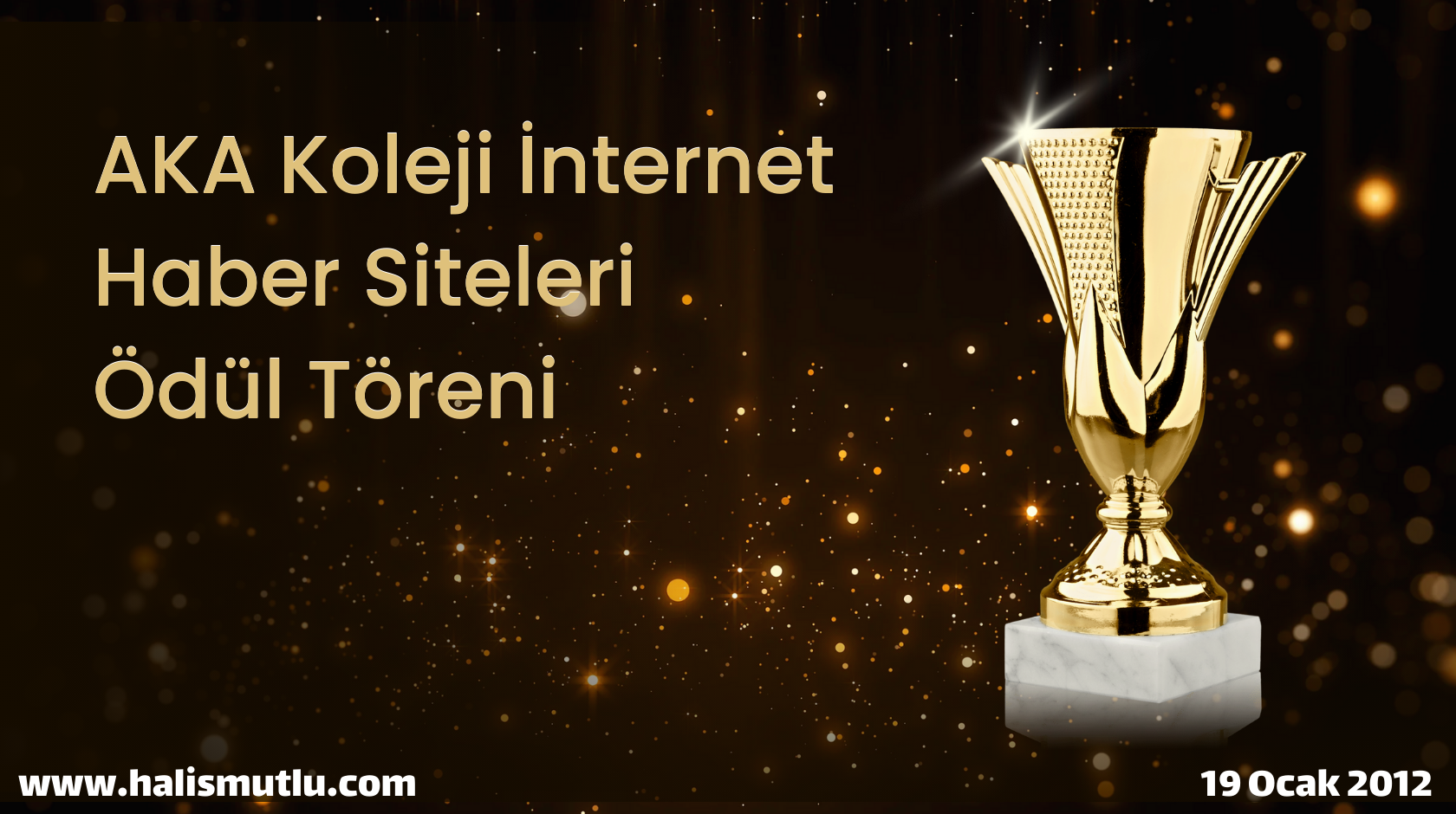 AKA Koleji İnternet Haber Siteleri Ödül Töreni