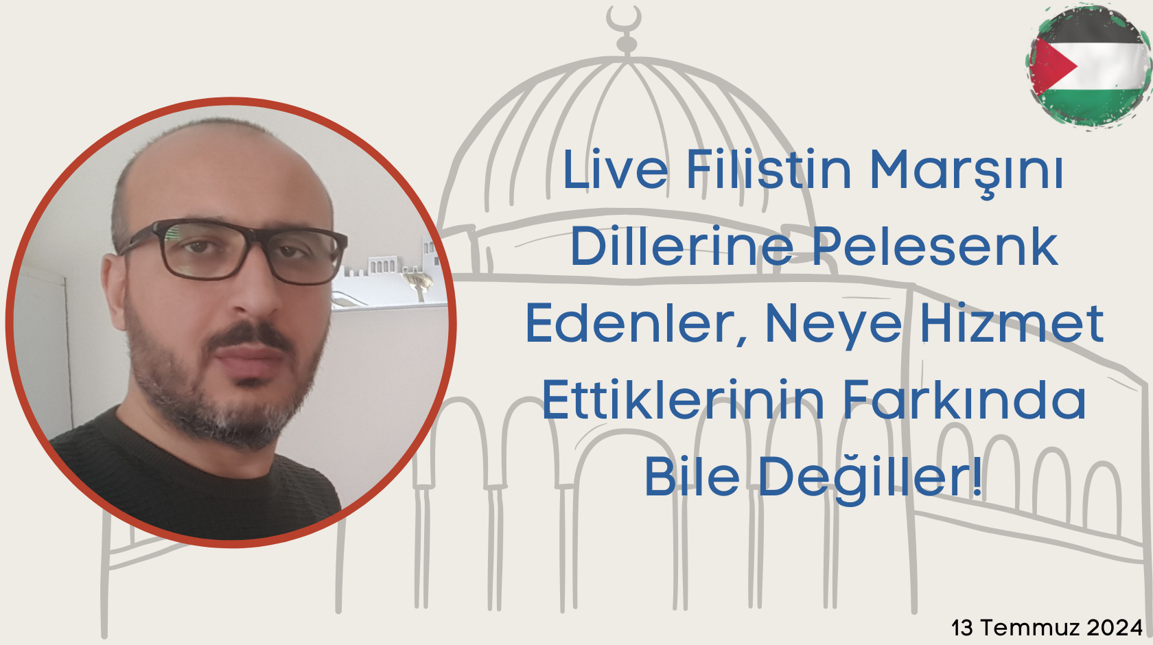 Live Filistin Marşını Dillerine Pelesenk Edenler